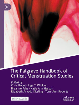 cover image of The Palgrave Handbook of Critical Menstruation Studies